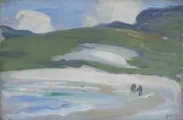The Sands, Barra Artwork by Samuel John Peploe