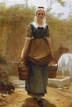 Return From The Well Artwork by Charles Edward Perugini