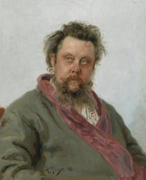 Modest Mussorgsky Artwork by Ilya Yefimovich Repin