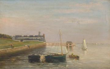 Fort Marion, St. Augustine, Florida Artwork by Frank Henry Shapleigh