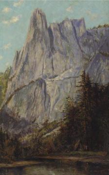 Sentinel Rock, Yosemite Valley Artwork by Frank Henry Shapleigh