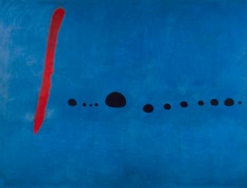 Bleu Ii Artwork by Joan Miró