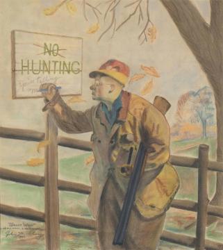 Grant Wood Artwork by John Steuart Curry