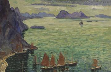 Rockbound Coast Artwork by Jonas Lie