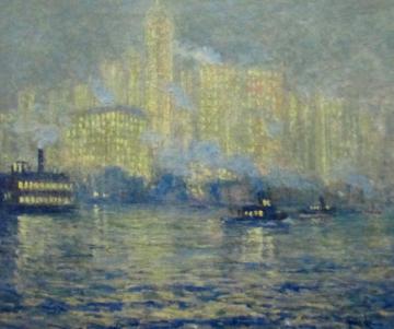Manhattan Artwork by Jonas Lie