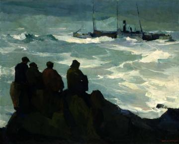 Storm Birds, C. 1920s Artwork by Armin Hansen