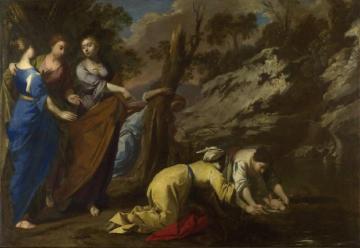 The Finding Of Moses Artwork by Antonio de Bellis