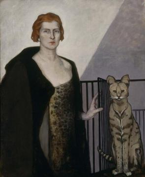 La Baronne Emile D'erlanger, 1924 Artwork by Romaine Brooks