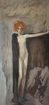 The Marchesa Casati, 1920 Artwork by Romaine Brooks