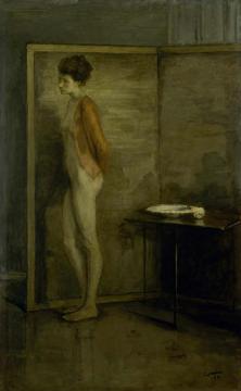 The Red Jacket, 1910 Artwork by Romaine Brooks