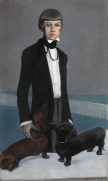 Una Troubridge, 1924 Artwork by Romaine Brooks