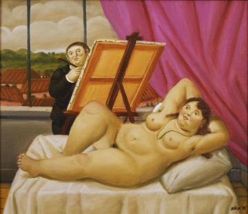 Nude Artwork by Fernando Botero