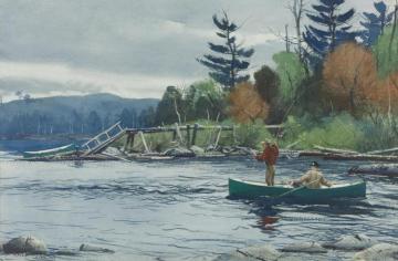 Land Locked Salmon Artwork by Aiden Lassell Ripley