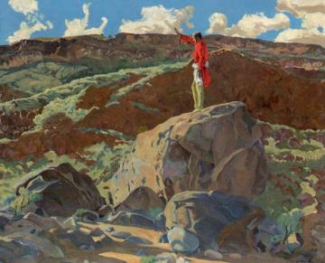Mountain Prayer Artwork by Walter Ufer