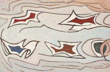 Abstract Painting #36 Artwork by Lawren Stewart Harris