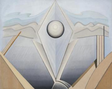 Abstract Painting #98 Artwork by Lawren Stewart Harris