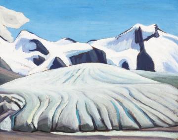 Arctic Sketch Xxii Artwork by Lawren Stewart Harris