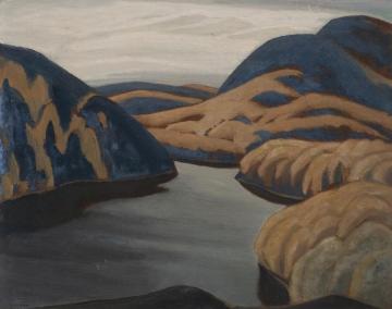 Northern Lake Artwork by Lawren Stewart Harris