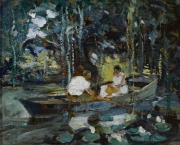 Summer Idyll Artwork by E. Charlton Fortune