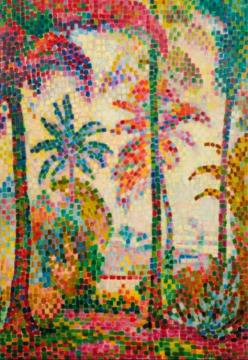 Paysage Tropical, 1907 Artwork by Jean Metzinger