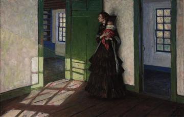 Empty Rooms, 1938 Artwork by Harvey T. Dunn