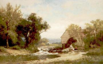 The Brook Artwork by Alfred Wordsworth Thompson