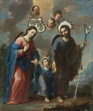 La Sagrada Familia Artwork by Miguel Cabrera