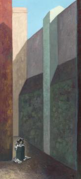 Untitled (buildings), 1976 Artwork by Jose Chavez Morado