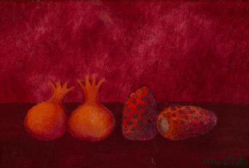 Granadas Y Pitahayas, 1971 Artwork by Olga Costa