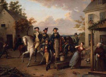 An Incident Of The Revolution, 1831 Artwork by Jacob Eichholtz