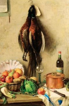 Hunting Trophy, In The Kitchen Artwork by Arturo Zanieri