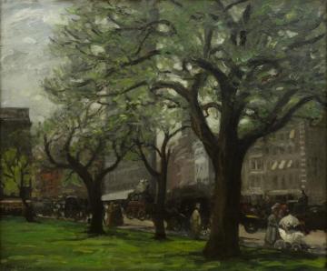 Spring, Madison Square, 1905-1906 Artwork by John Sloan
