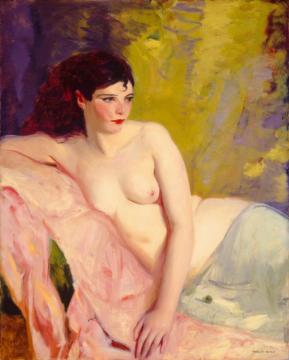 Betalo Nude, 1916 Artwork by Robert Henri