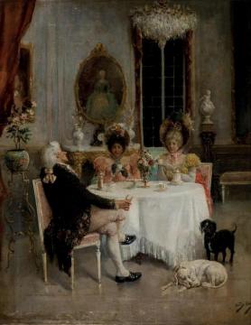 La Sobremesa Artwork by Ramon Munoz Rubio