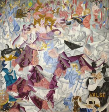 Dynamic Hieroglyphic Of The Bal Tabarin, 1912 Artwork by Gino Severini