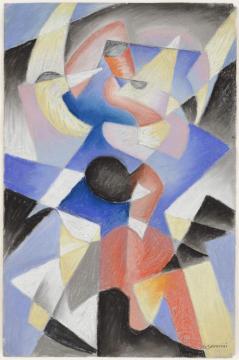 Dancer, 1912 Artwork by Gino Severini