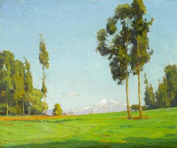View Of Mount Baldy, 1916 Artwork by William Wendt