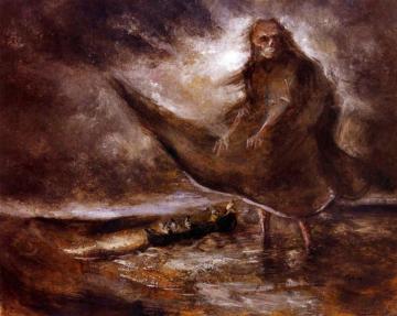 The Water Ghost Artwork by Alfred Kubin