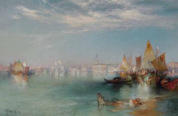 Grand Canal, Venice Artwork by Thomas Moran