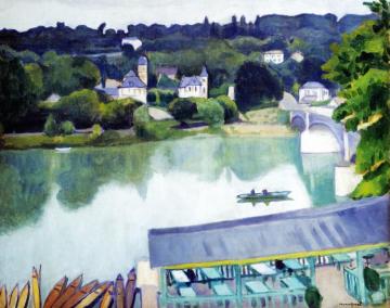 Le Pont De ChenneviÈre Artwork by Albert Marquet