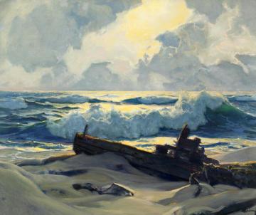 West Shore, Provincetown Artwork by Frederick Judd Waugh