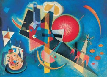 In Blue Artwork by Wassily Kandinsky