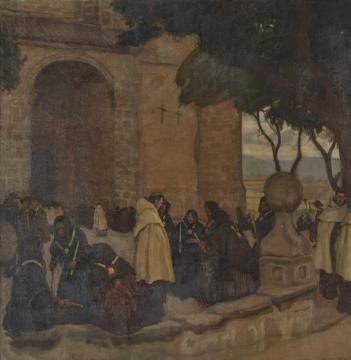 Antes De La Procesion Artwork by Jose Maria Lopez Mezquita