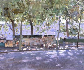 Embankment Of Seine Artwork by Bato Dugarzhapov