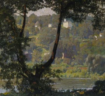 Tohickon, 1920 Artwork by Daniel Garber