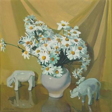 Untitled (daisies) Artwork by Jane Peterson