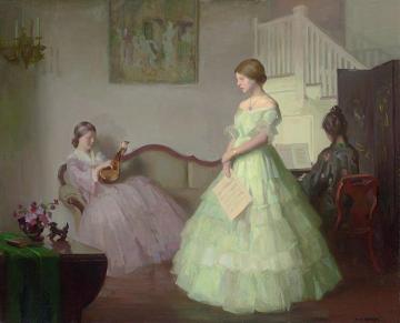 Afternoon Concert Artwork by Marguerite Pearson