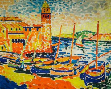 Port With Lighthouse Artwork by Andre Derain
