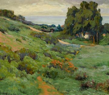 Arch Beach, Laguna Artwork by Jean Mannheim