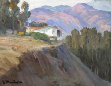 Hilltop Home Artwork by Jean Mannheim